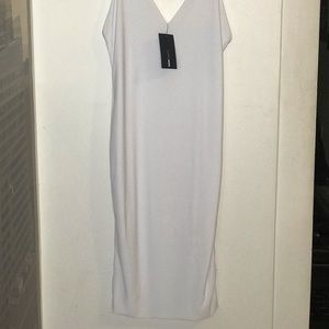 Sexy stretchy fitted knee length dress